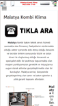 Mobile Screenshot of malatyakombiklima.com